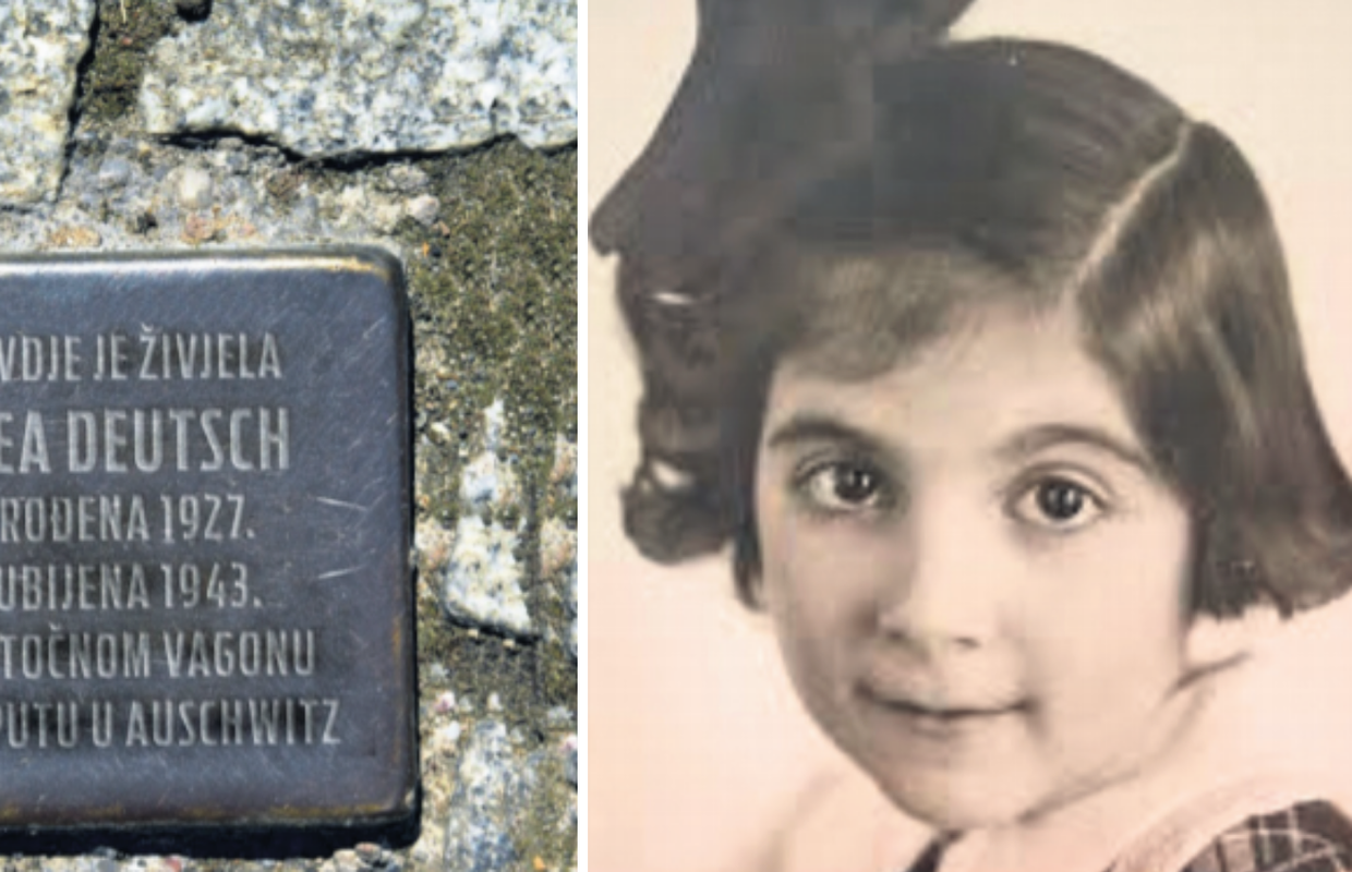Postavljen 'kamen spoticanja' ispred kuće hrvatske Shirley Temple: Ubili je u Auschwitzu