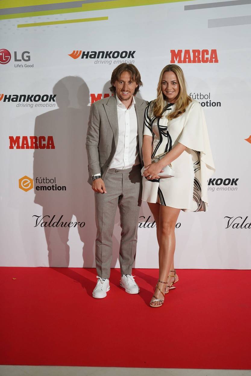 during the Marca de Leyenda awards in Madrid, May 18, 2022.