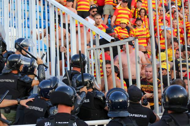 Novi Pazar: Sukob navijača na utakmici drugog kola kvalifikacija za Ligu konferencije izmedju FK Novi Pazar i FK Jagiellonia