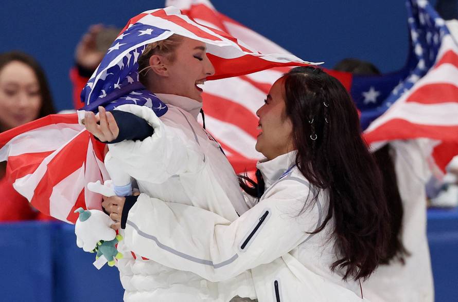 Figure Skating - Team Event - Victory Ceremony