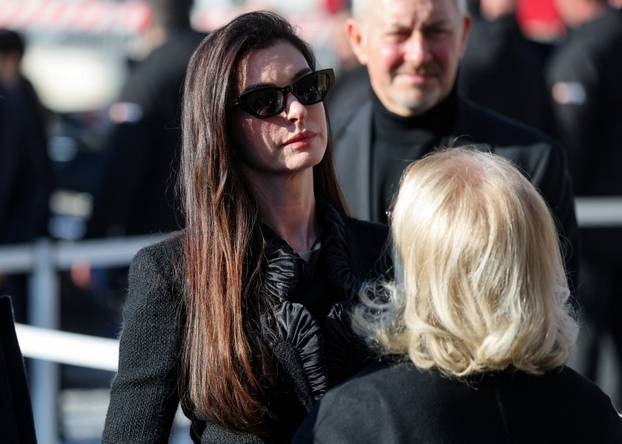 Funeral ceremony of fashion designer Valentino Garavani, in Rome