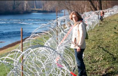 I oni prosvjeduju: Slovenci su nezadovoljni žicom na granici