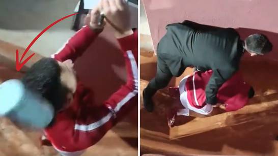 VIDEO Đokovića u Rimu pogodili bocom u glavu nakon pobjede! Talijani: Bočica je ispala dječaku