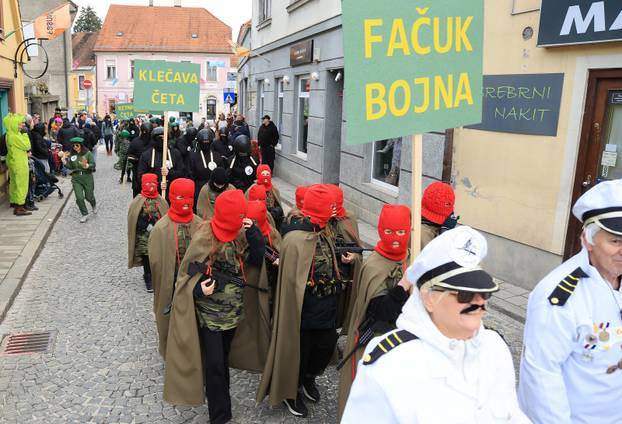 Velika povorka maskiranih grupa na 200. Samoborskom fašniku
