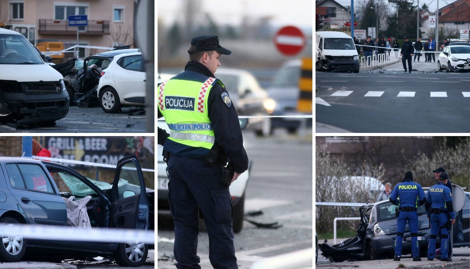 Sudarila su se četiri vozila u Velikoj Mlaki: Čovjek poginuo