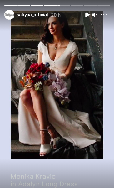 Monika Kravić pred oltarom se pojavila u luksuznoj vjenčanici: Meghan i Obama vole isti brend