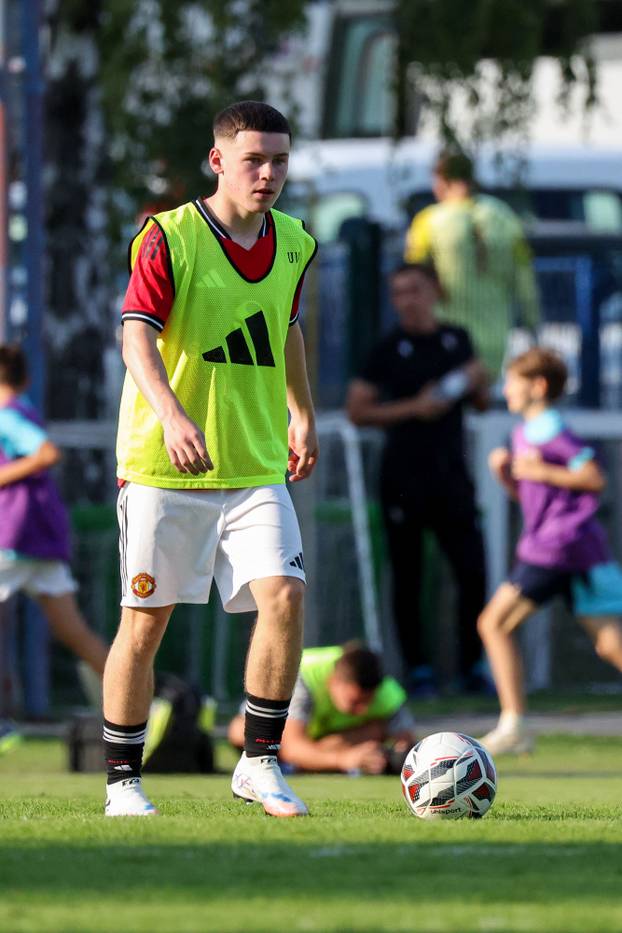 Zagreb: Turnir Mladen Ramljak, utakmica Manchester Uniteda i Rapida iz Beča