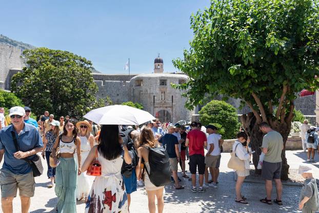 Dubrovnik: Toplinski val i visoke temperature na jugu Hrvatske
