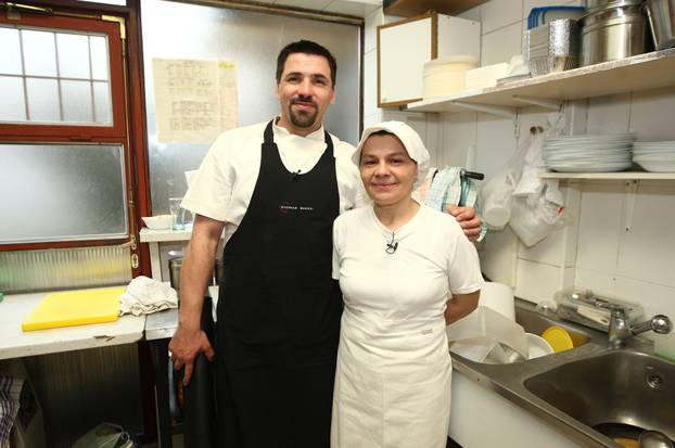 Zagreb: Stephan Macchi snima show Jezikova juha u pizzeriji El mundo