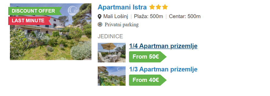 Ministar Cappelli srezao cijene vlastitih apartmana, a ranije se žustro zalagao protiv sniženja