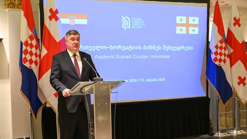 Milanović u Tbilisiju: Hrvatski izvoz u Gruziju porastao 150 posto, suradnja može biti jača!
