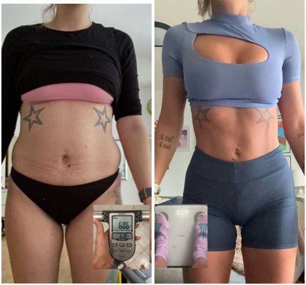 FOTO Ella Dvornik pokazala transformaciju: Skinula se i otkrila koliko ima kila