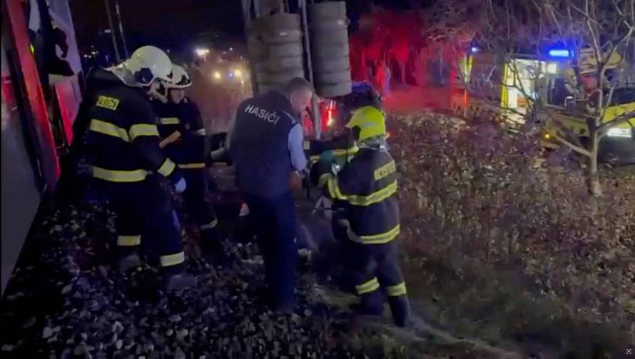 Two trains crash in Slovakia injuring multiple passengers