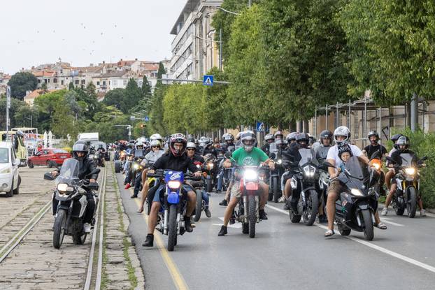 Defile kroz Pulu na najvećem susretu Croatia Bike Week