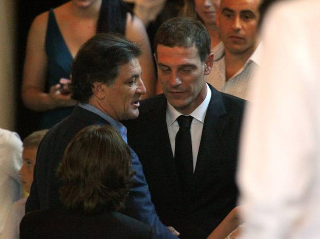 ARHIVA - 2011. Luka i Vanja Modri? vjen?ali se u zagreba?koj crkvi Gospe Lurdske