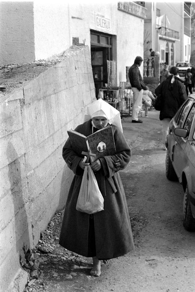 Međugorje - jedno od najpoznatijih katoličkih hodočasničkih odredišta, 27.1.1991.