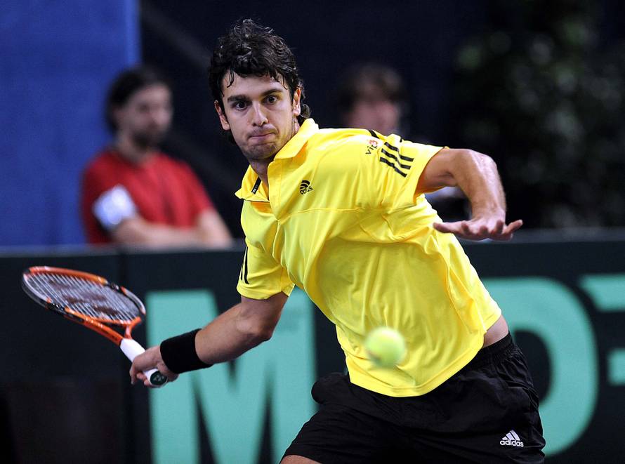 Pore?: Davis Cup, 1.me?, Mario An?i? - Nicolas Massu