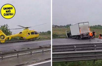 VIDEO Lančani sudar kamiona i auta na A3: Dvoje ljudi je umrlo