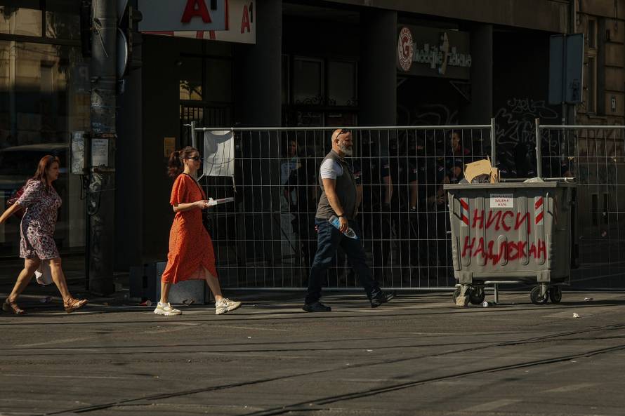 Beograd: Aktivna blokada na križanju kod Pravnog fakulteta
