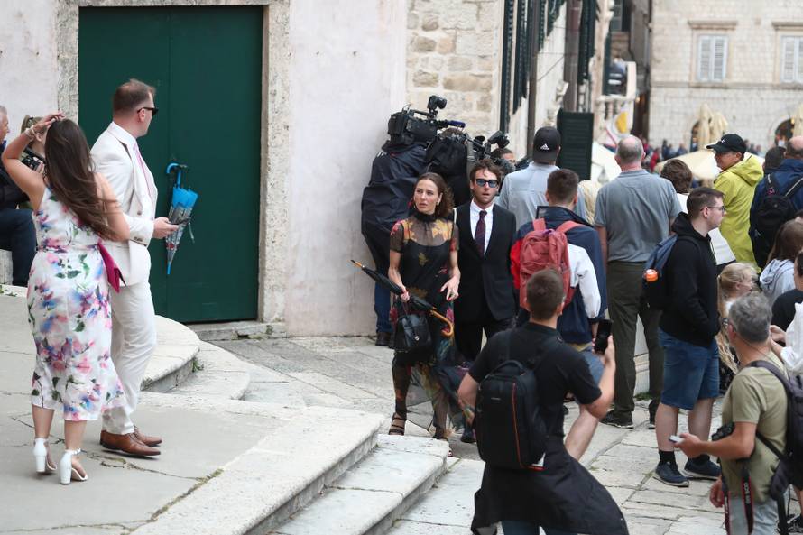 ARHIVA - 2024. Dubrovnik: Vjenčanje Nicole Artukovich i Liama Stewarta u crkvi sv.Ignacija