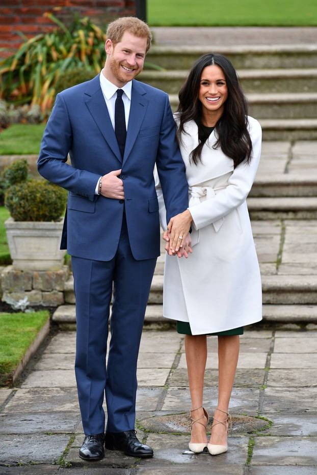 Prince Harry and Meghan Markle engagement announcement, Kensington Palace, London, UK - 27 Nov 2017