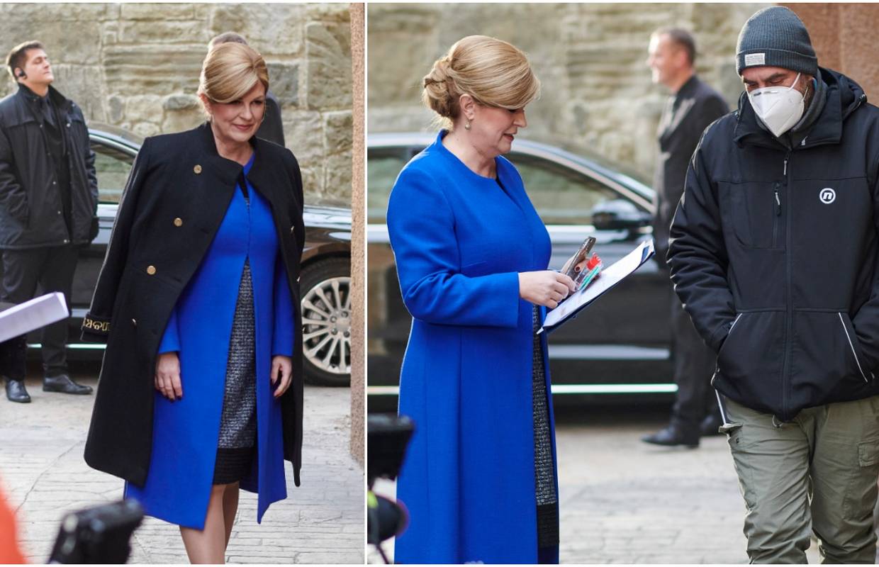 Procurile fotke sa seta: Kolinda predsjednicu glumila kao profić
