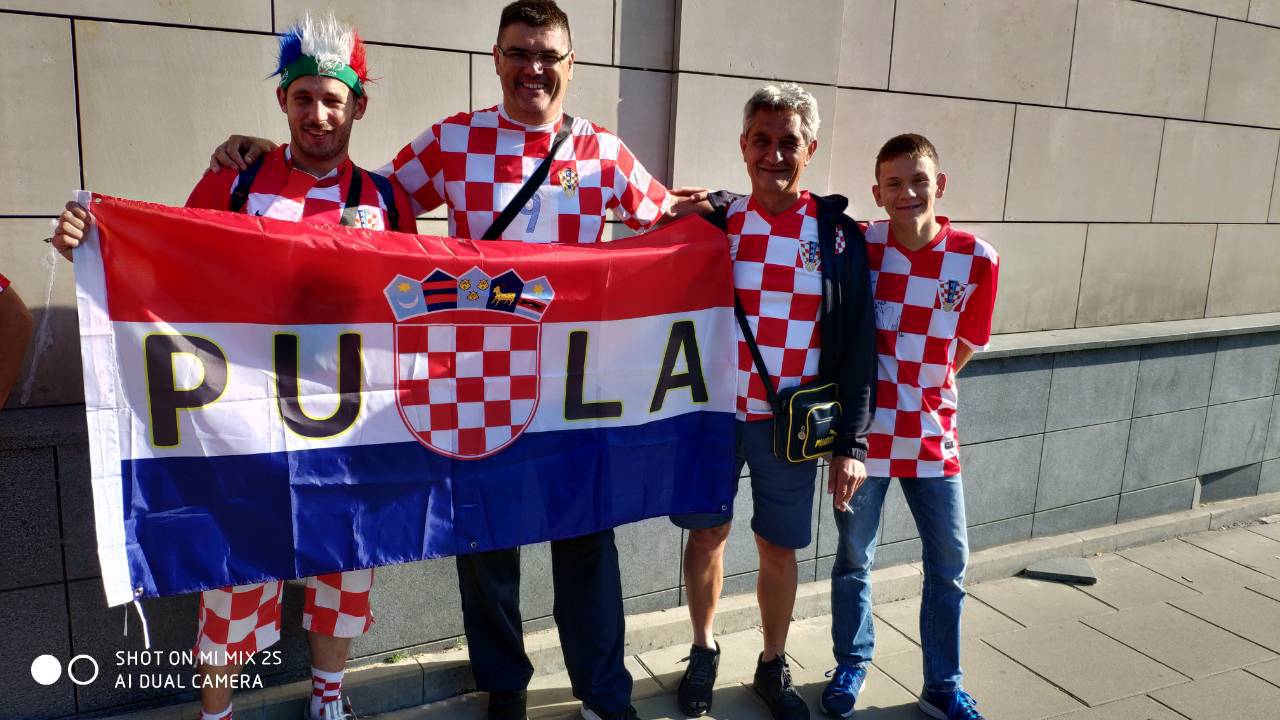 Vjerni navijači: Branili su boje Hrvatske i u Velikoj Britaniji