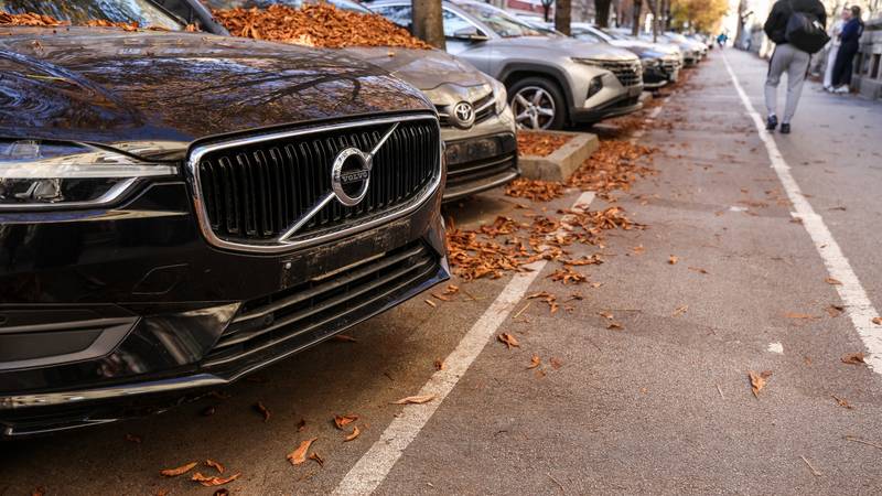 BIZARNE SCENE Ukrali tablice svim autima u zagrebačkoj ulici