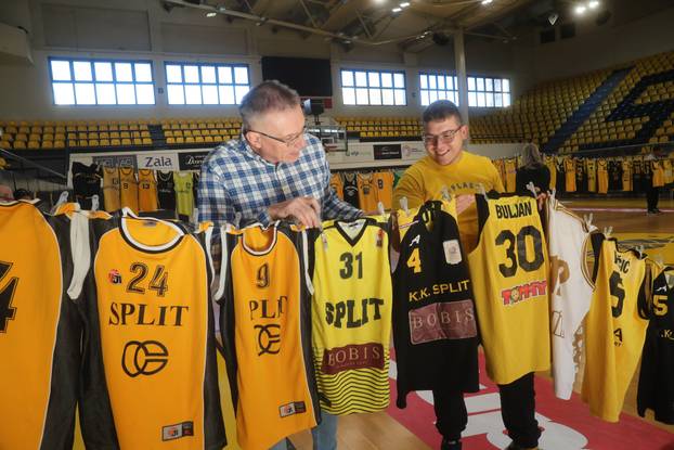Split: Izložba 150 dresova povodom 80. rođendana KK Split