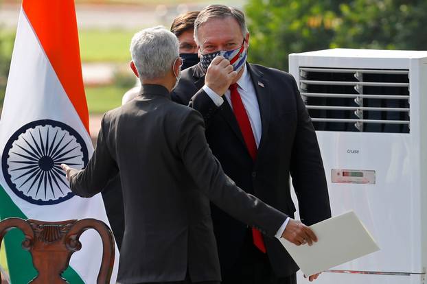 U.S. Secretary of State of Mike Pompeo and U.S. Defense Secretary Mark Esper visit India