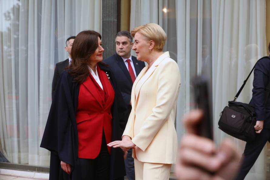 Zagreb: Andrzej Duda susreo s predsjednikom Milanovićem 
