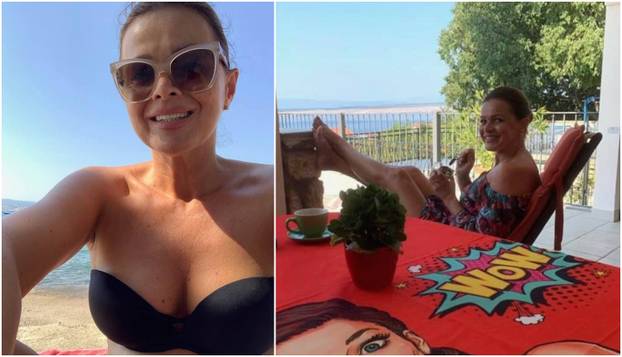 Sandra Bagarić je pozirala na plaži u kupaćem: 'Glumim ljeto'