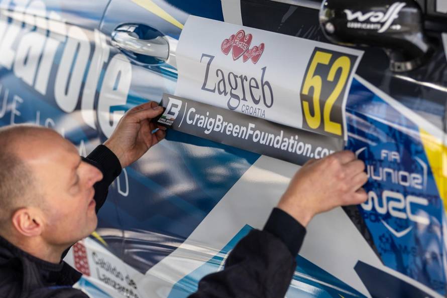 Zagreb: Pripreme i postavljanje servisnog parka uoči WRC Croatia Rallyja 2024. 