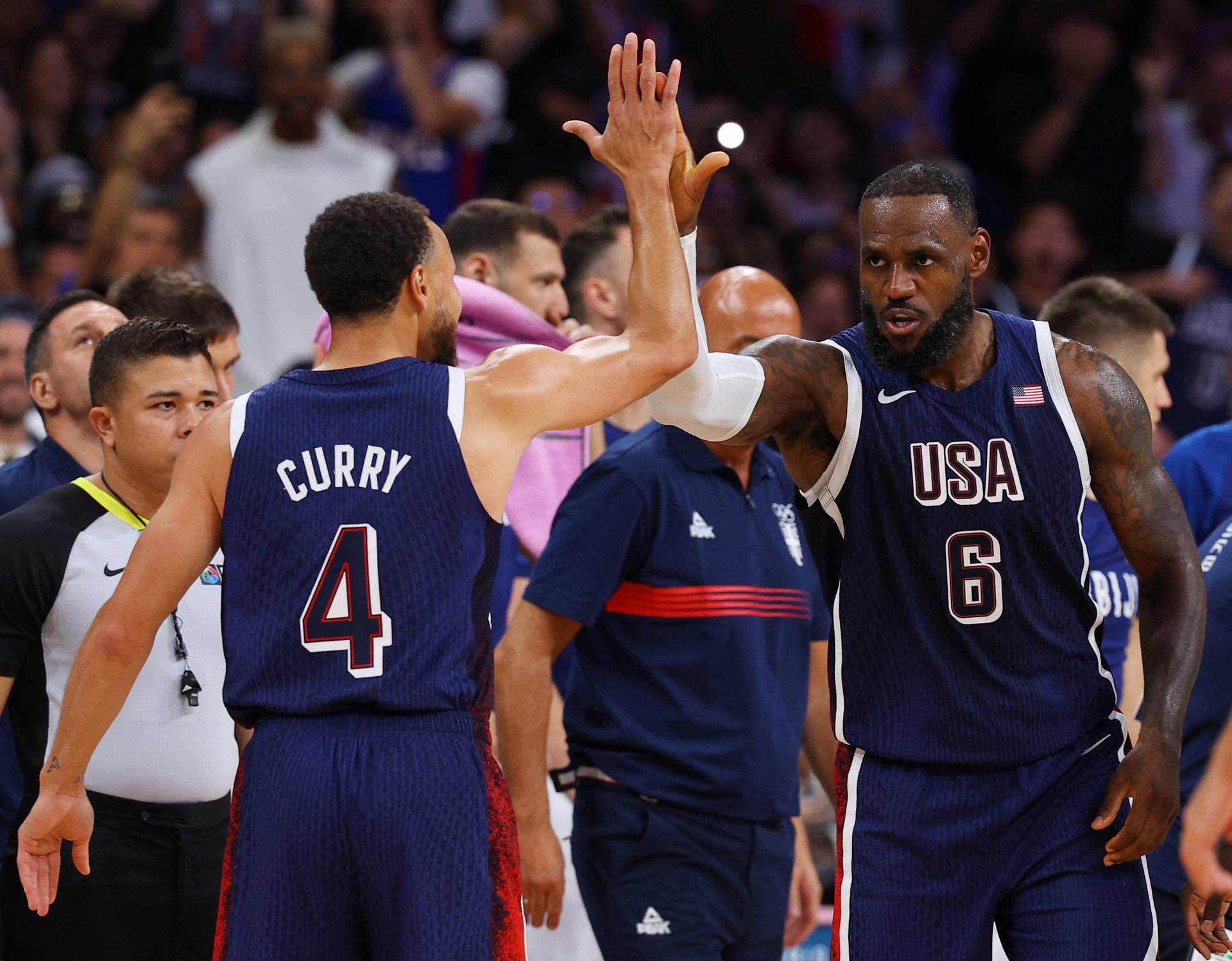 Basketball - Men's Group Phase - Group C - Serbia vs United States of America