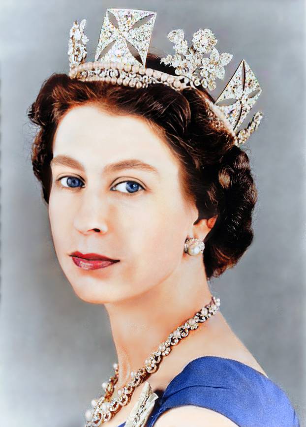 Elisabeth II. / Portraitaufnahme, um 1957