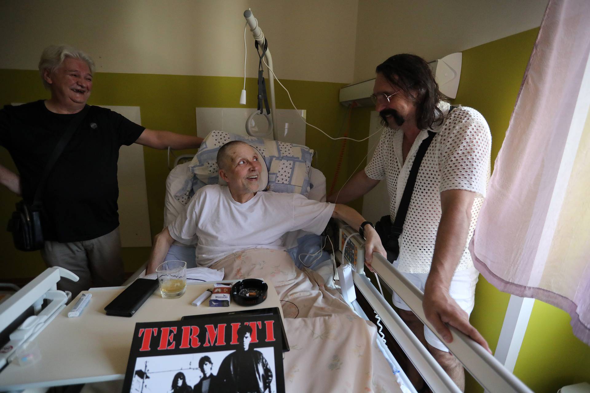 Rijeka: Berislav Dumenčić u Hospiciju sa članovima Termita