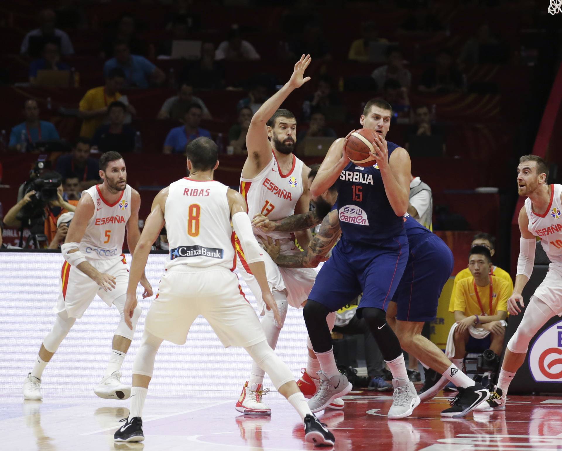 Basketball - FIBA World Cup - Second Round - Group J - Spain v Serbia