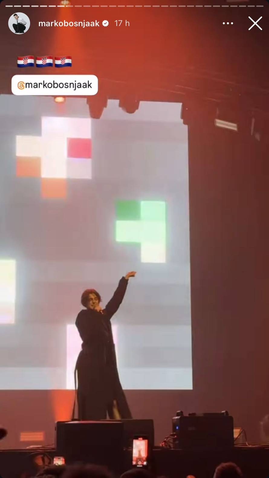 Marko Bošnjak zapjevao je u Amsterdamu, ali mu kladionice ne idu u korist. Evo i što je nosio