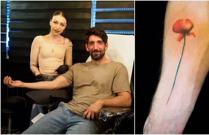 Simbolizira ljubav: Sobin zbog uloge tetovirao mak na ruku...