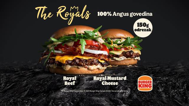 Burger King® predstavlja kraljev izbor premium burgera