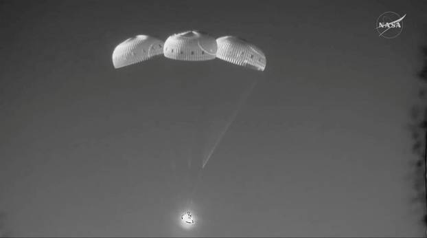 Artemis II crew returns to Earth