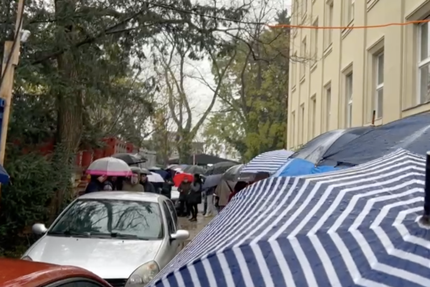 Velike gužve na testiranjima na hripavac u Zagrebu