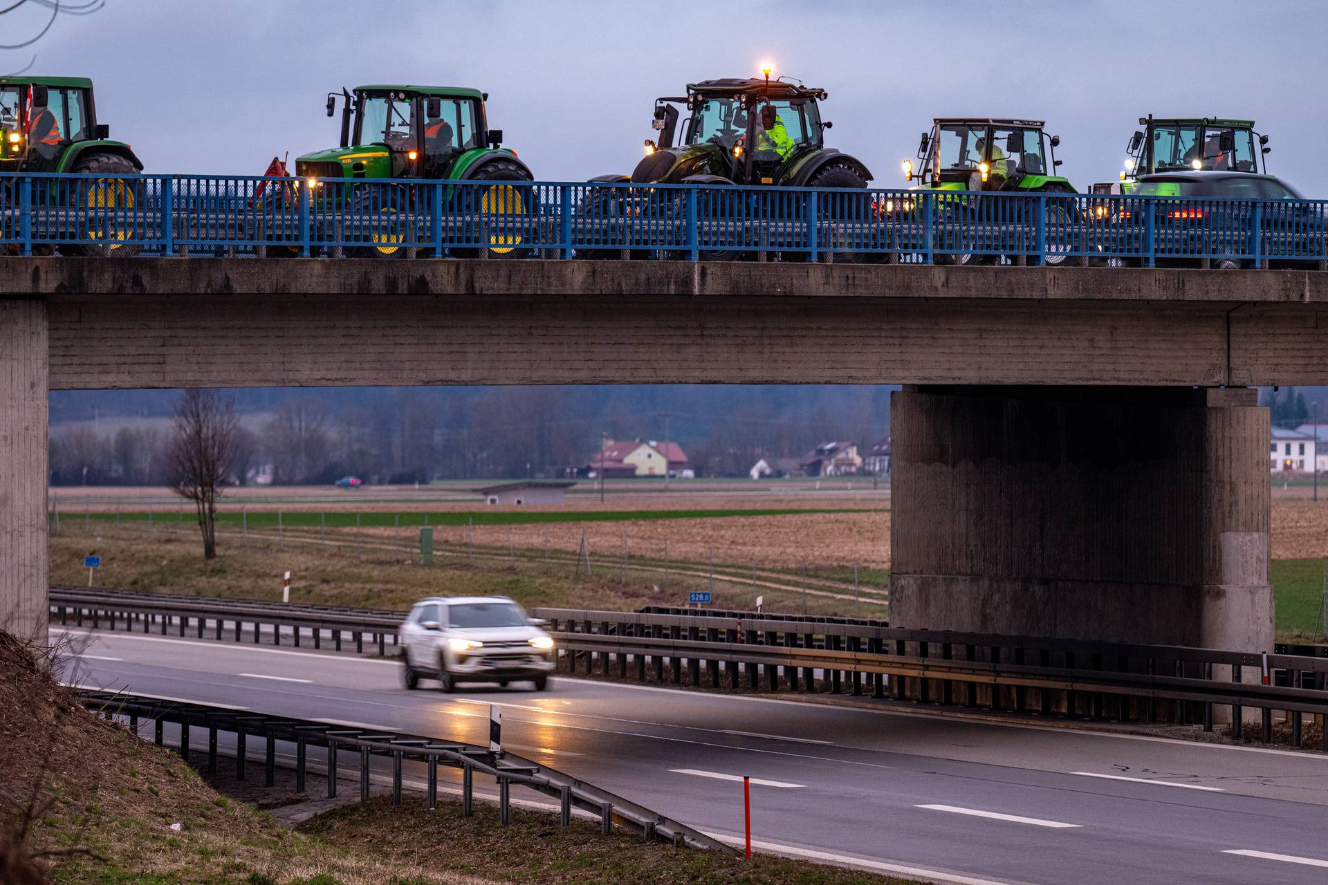 Farmer protests - Kirchroth