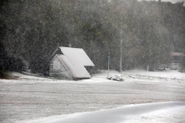 Prvi ovosezonski snijeg pao je na Platku