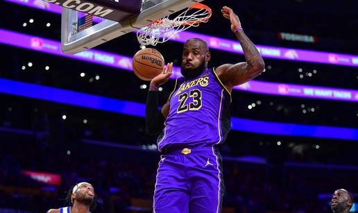 VIDEO Monstruozna utakmica LeBrona, fenomenalni Zubac opet do double-doublea...