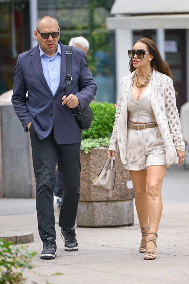 Zagreb: Marica Briški sa suprugom na subotnjoj špici