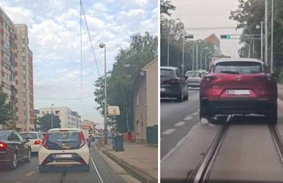 FOTO Taksist kritizirao vozače u Zagrebu: 'Vozim ženu u bolnicu, trubim im da se maknu, a oni...'