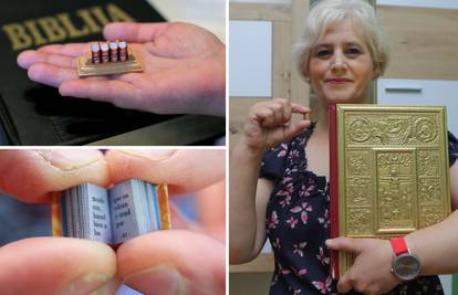 Kolekcionarka iz Osijeka ima minijaturne Biblije: 'Velike su kao nokat i mogu se čitati'