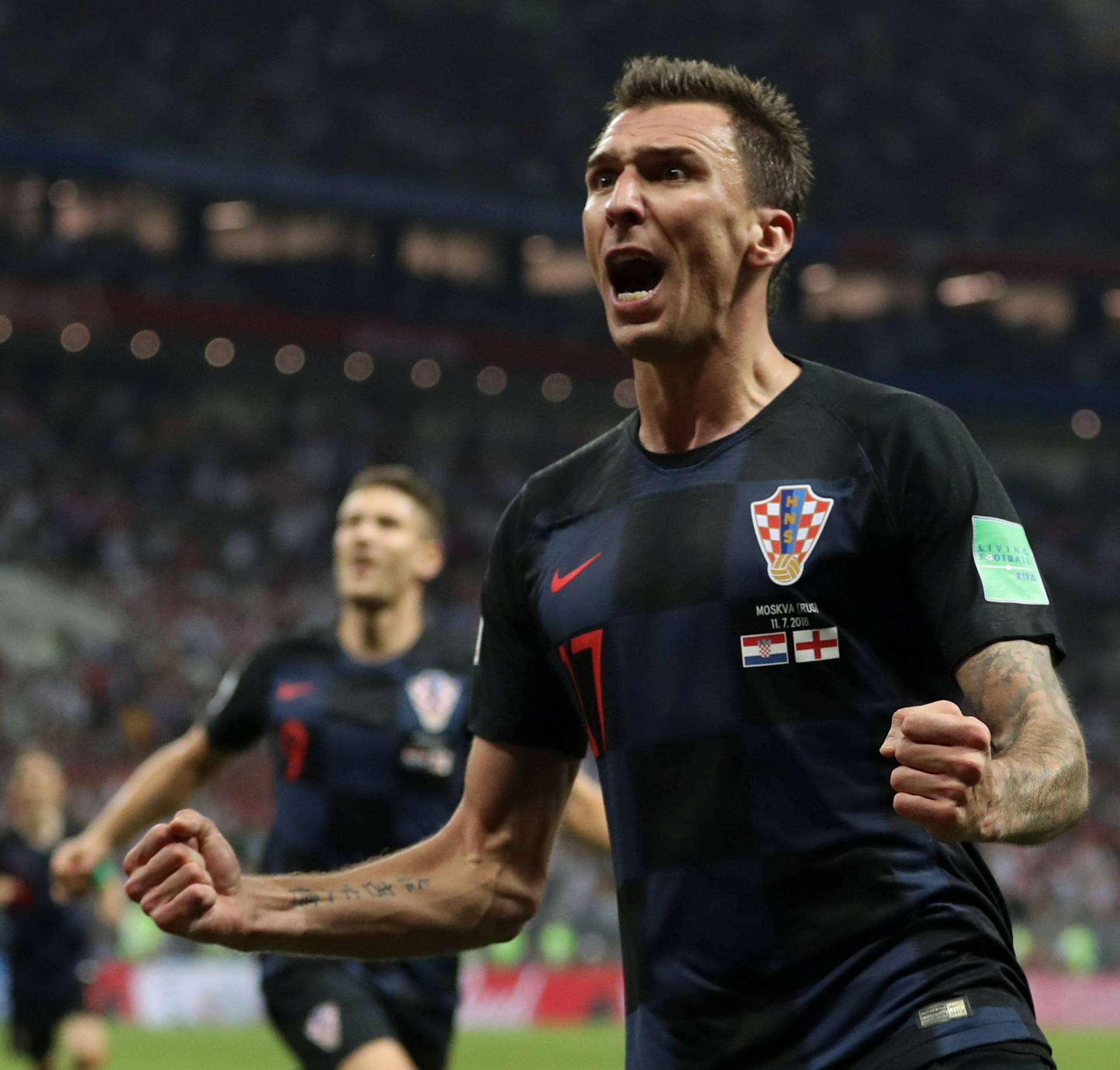 World Cup - Semi Final -  Croatia v England