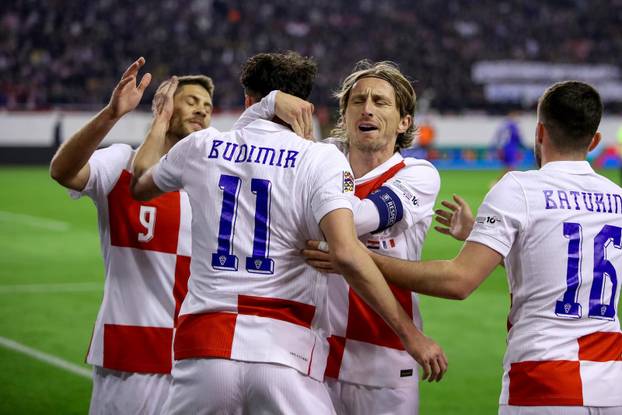 Prva utakmica četvrtfinala UEFA Lige nacija između Hrvatske i Francuske